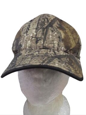 Signature Camoflage Baseball Cap - Brown & Green